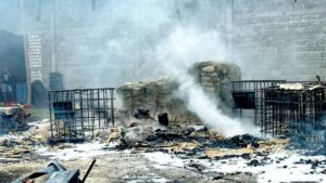 Kebakaran Kantor PT Jaya Etika Beton di Bojonegoro, BBM Subsidi Diduga Jadi Pemicu Masalah