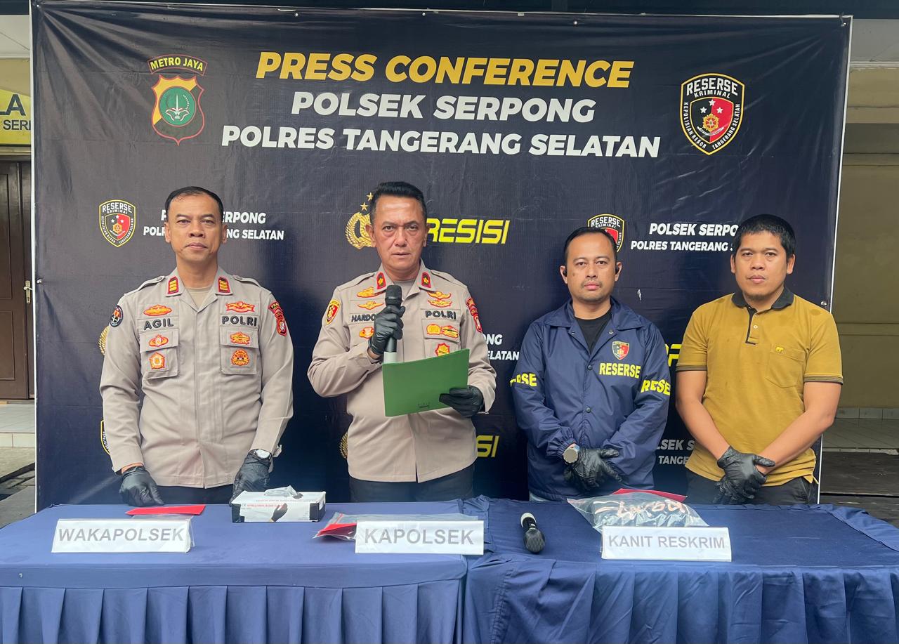 Upaya Preventif Patroli Polsek Serpong Polres Tangsel, Amankan Pemuda Membawa Sajam