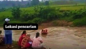 Balita 3 Tahun Hilang Terseret Arus Kali Cikarang, Tim SAR Gabungan Gelar Pencarian Intensif