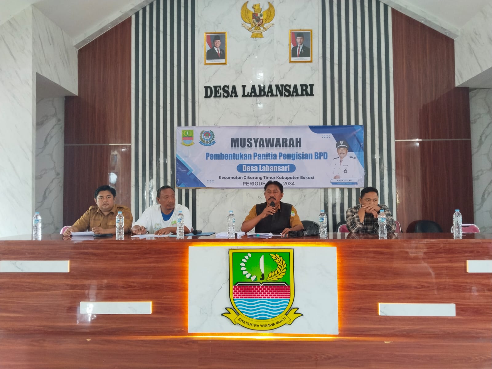 Desa Labansari Gelar Musyawarah Pembentukan Panitia Pengisian Anggota BPD Periode Mendatang