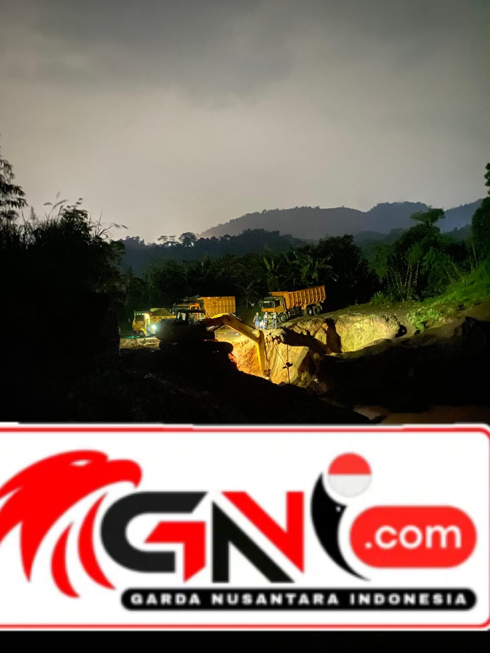 Aktivitas Galian C di Desa Tegal Lega Diduga Dibiarkan Oleh Perintah Desa, Warga Resah Dengan Adanya Aktivitas Tersebut 